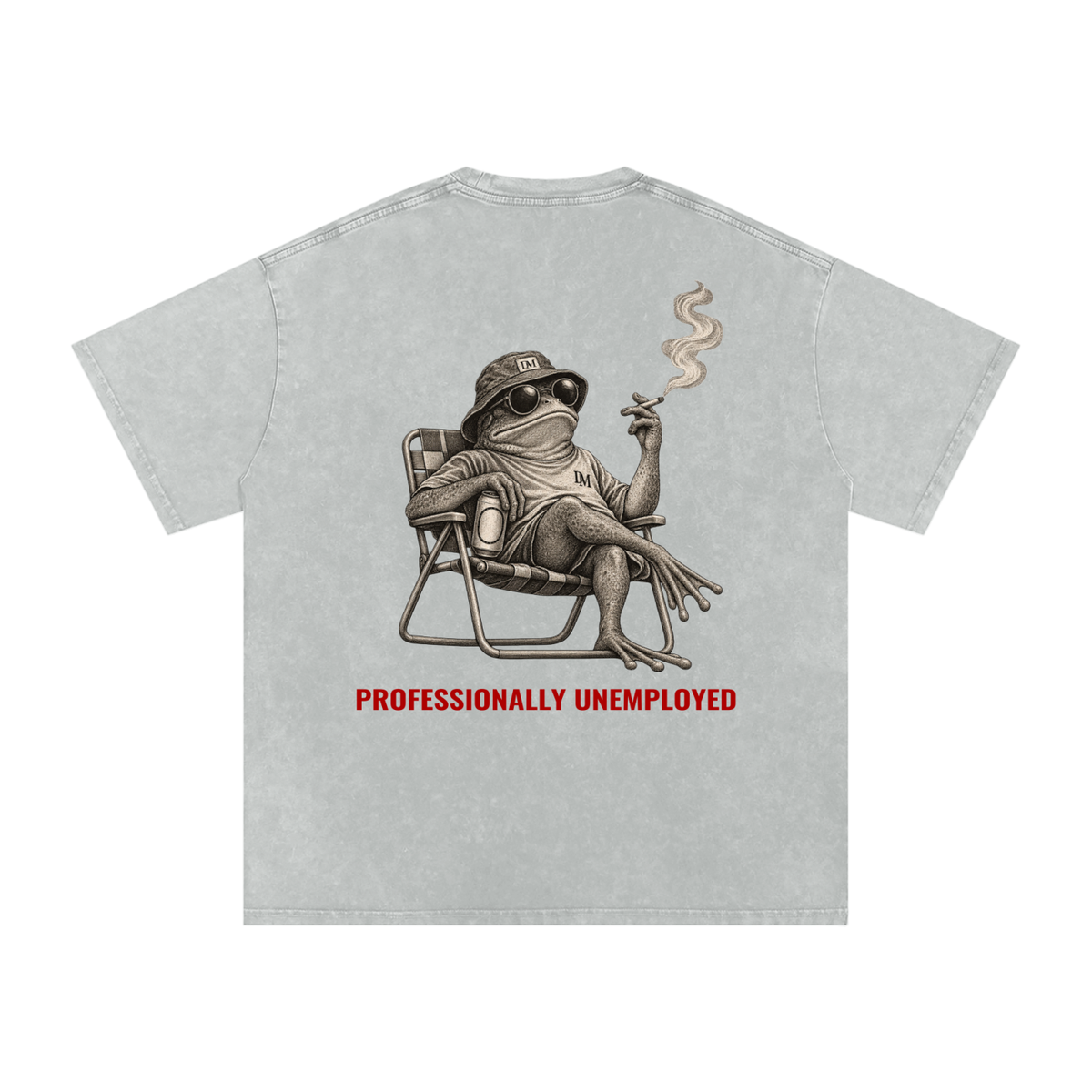 Relaxed Frog Washed Oversize Tee