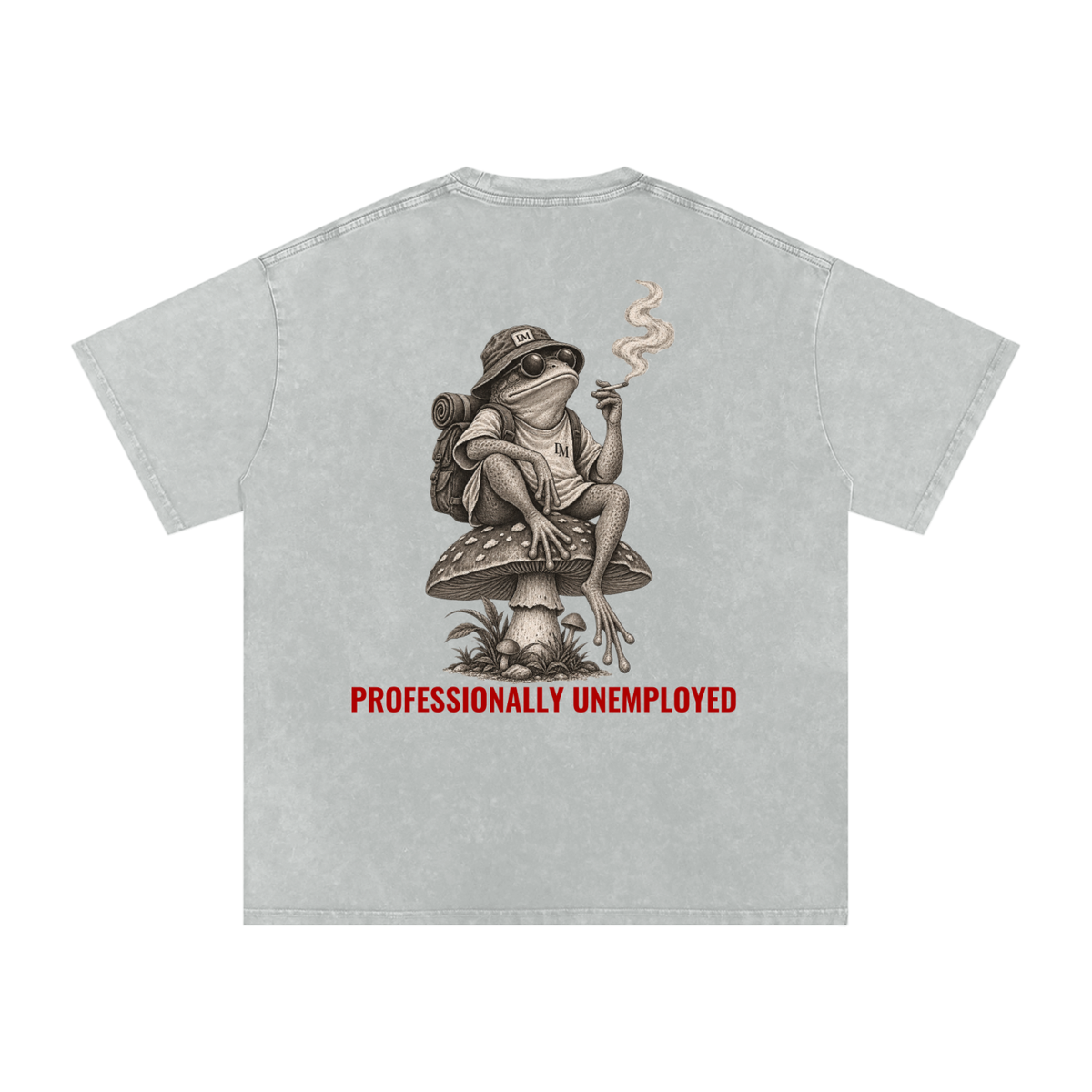 Relaxed Frog Washed Oversize Tee
