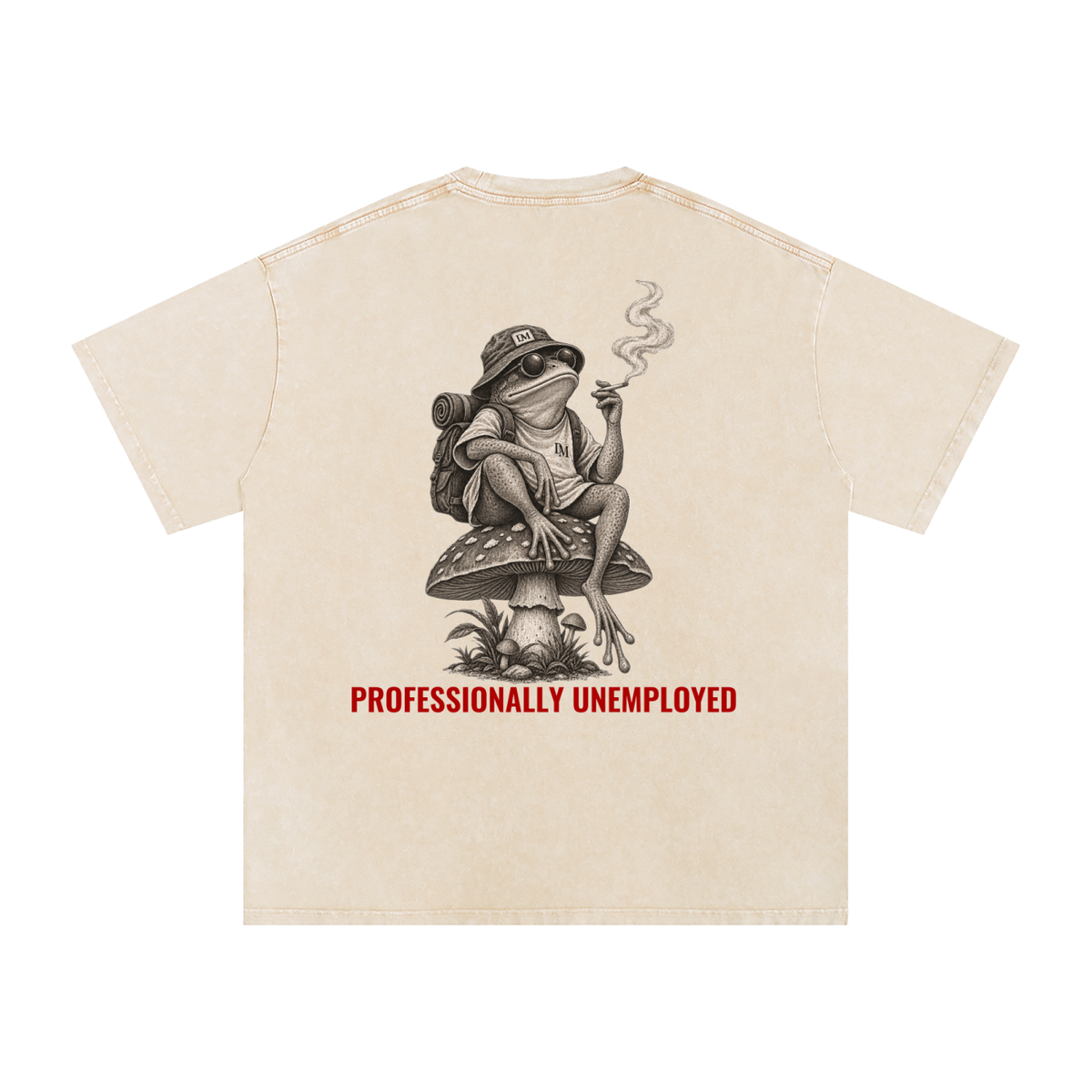 Relaxed Frog Washed Oversize Tee