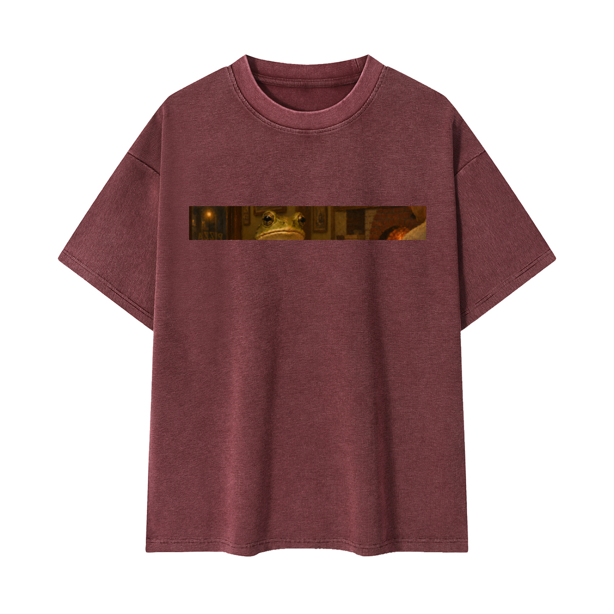Pizza Frog Chapter 1 Washed Oversized Tee