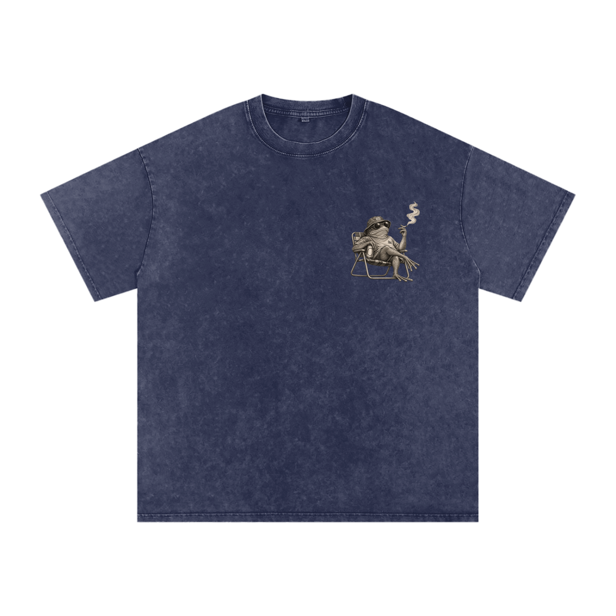 Relaxed Frog Washed Oversize Tee