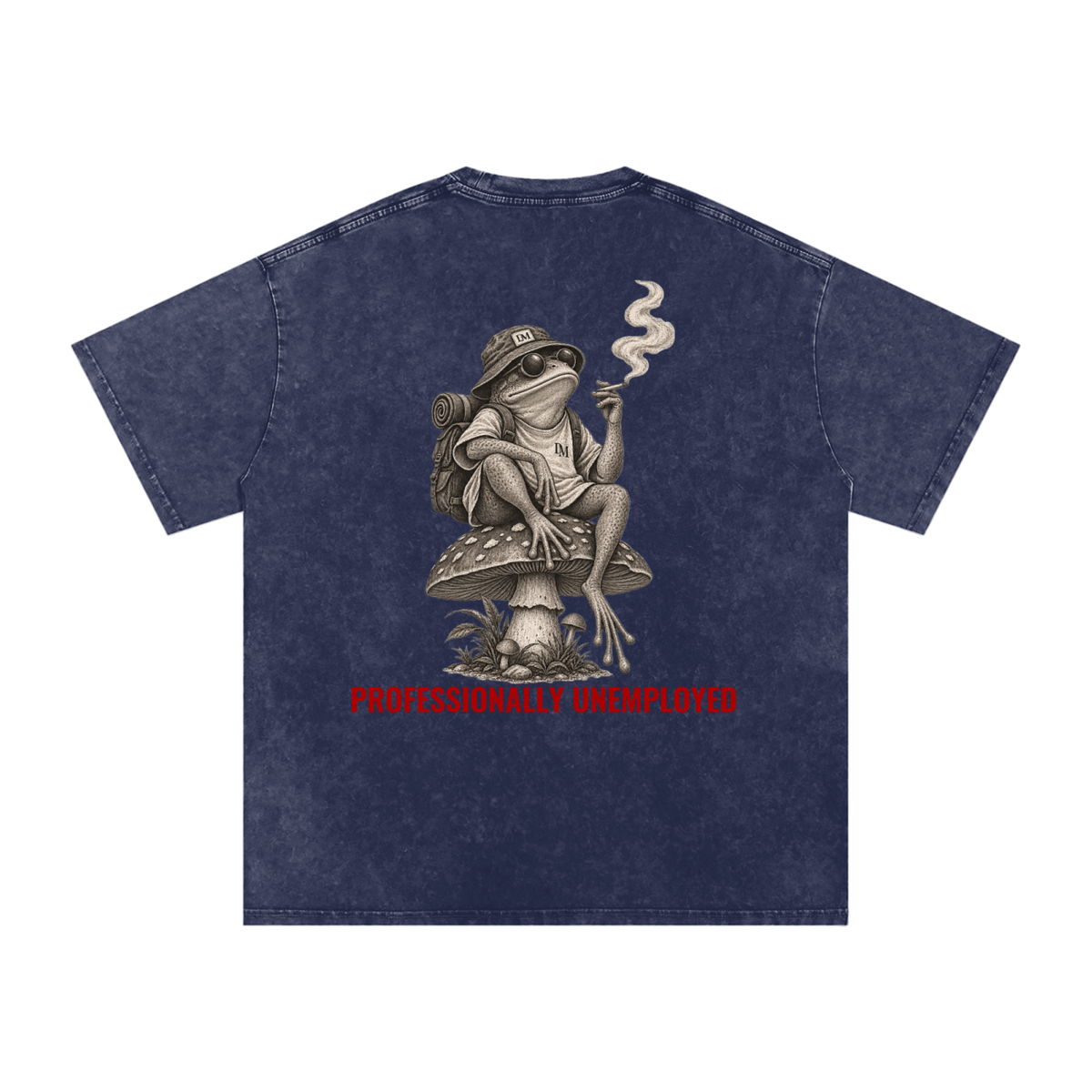 Relaxed Frog Washed Oversize Tee