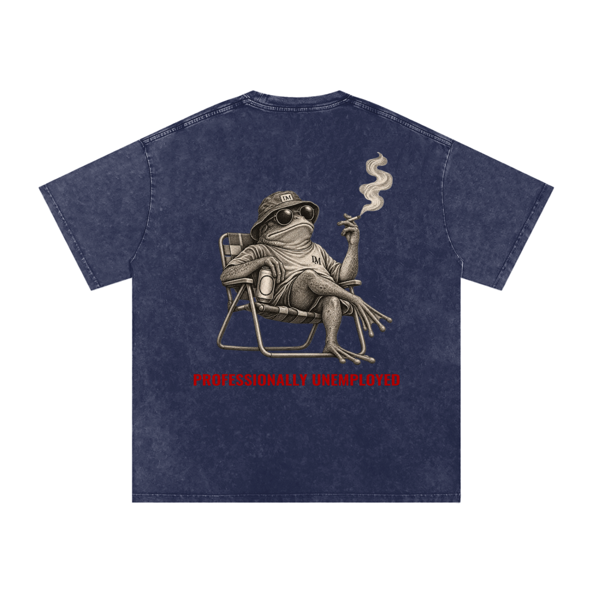 Relaxed Frog Washed Oversize Tee