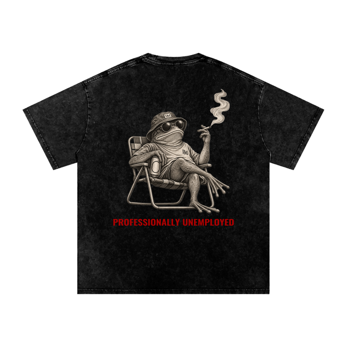 Relaxed Frog Washed Oversize Tee