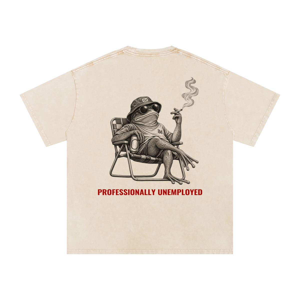 Relaxed Frog Washed Oversize Tee