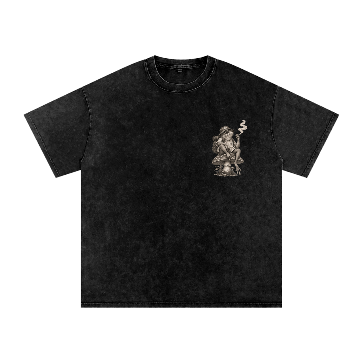 Relaxed Frog Washed Oversize Tee