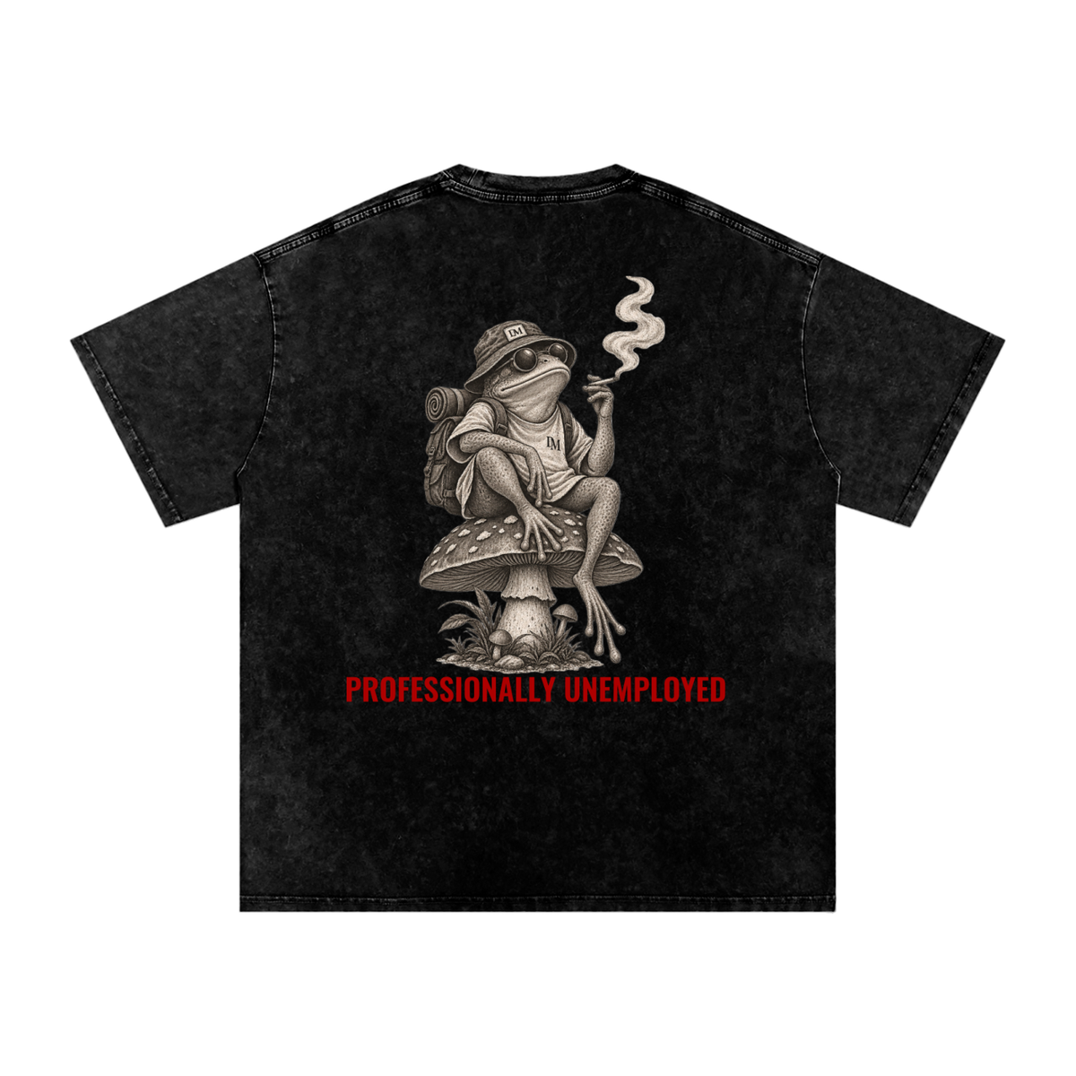 Relaxed Frog Washed Oversize Tee