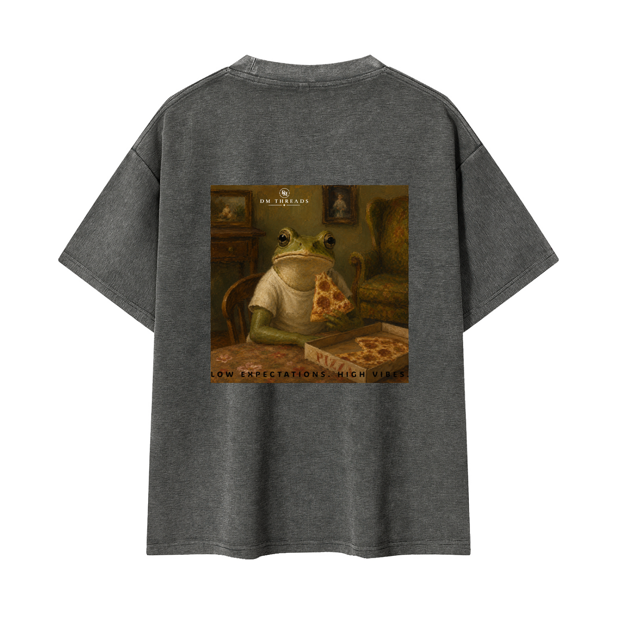 Pizza Frog Chapter 3 Washed Oversized Tee