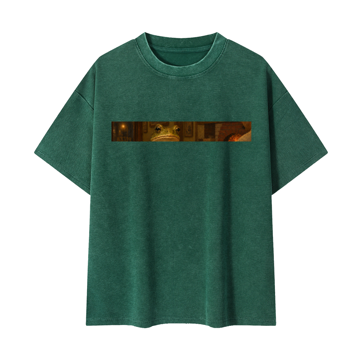 Pizza Frog Chapter 1 Washed Oversized Tee