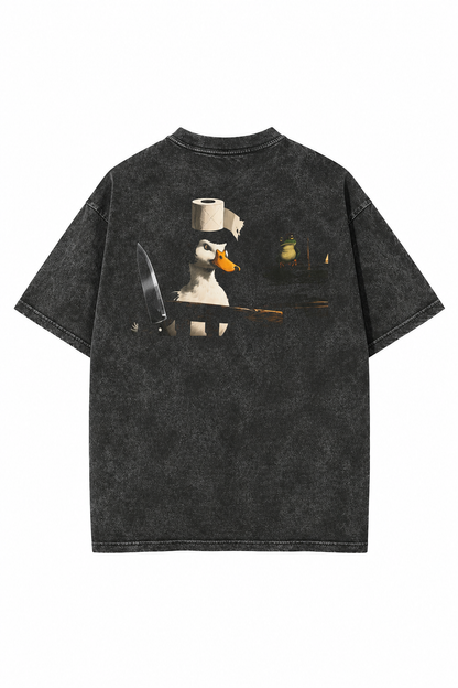 Dark Room Washed Oversize Tee