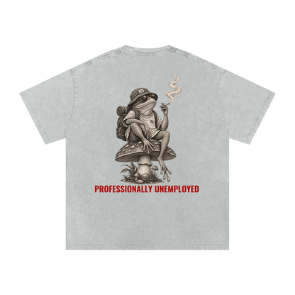 Relaxed Frog Washed Oversize Tee