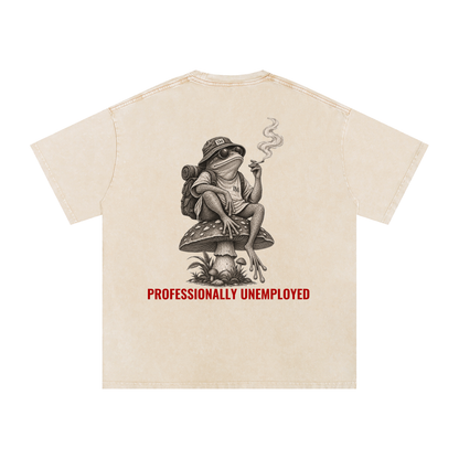 Relaxed Frog Washed Oversize Tee