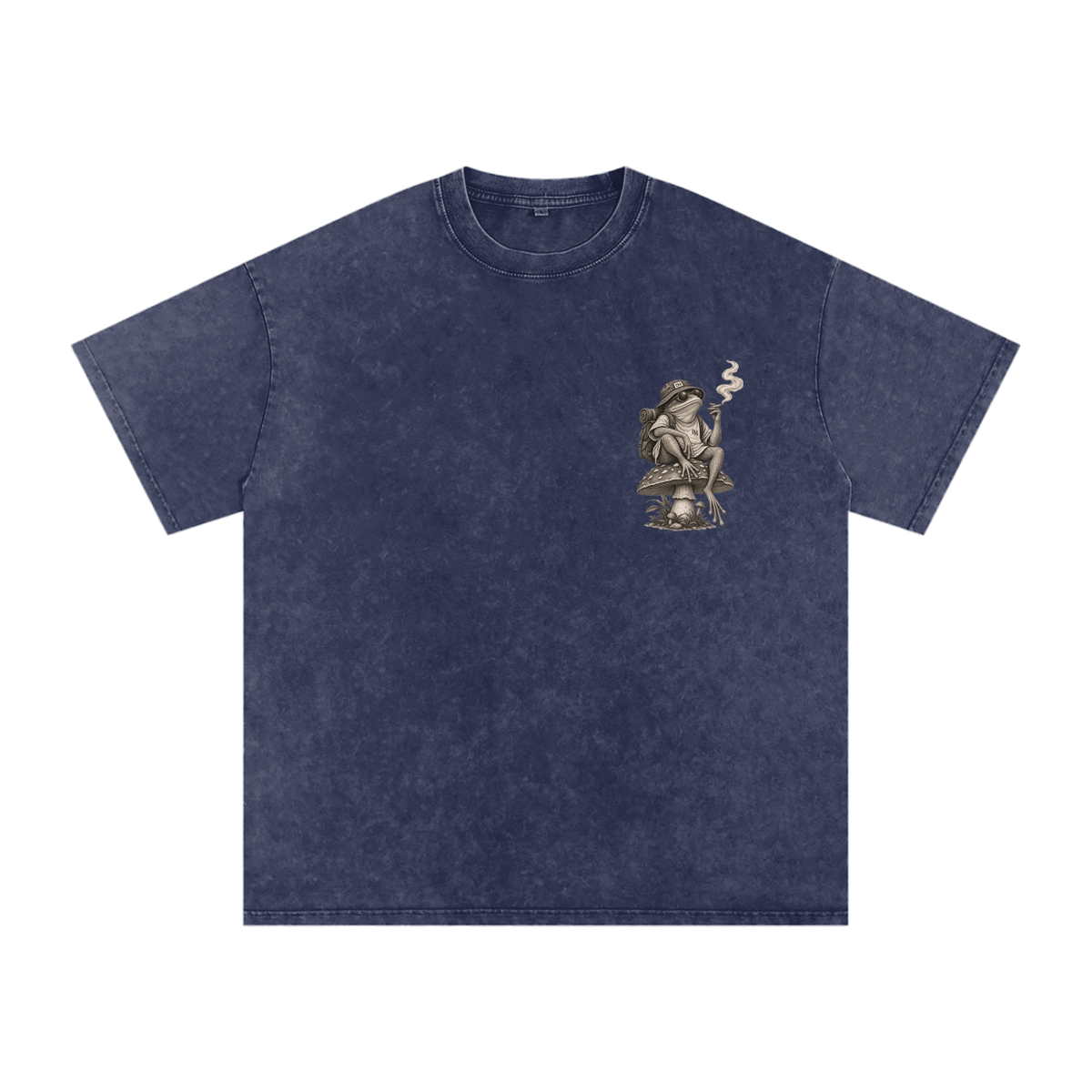 Relaxed Frog Washed Oversize Tee