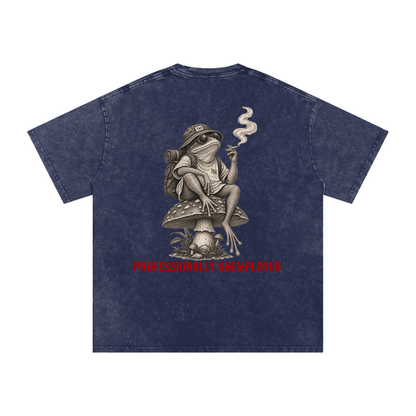 Relaxed Frog Washed Oversize Tee