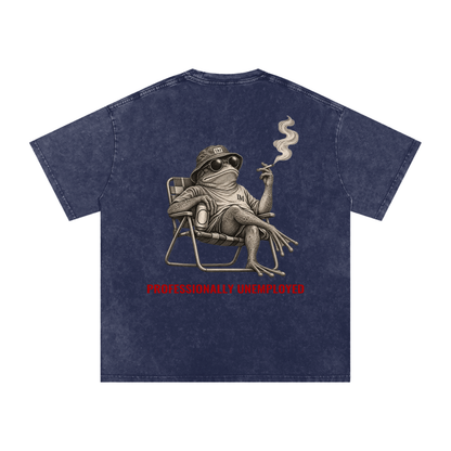 Relaxed Frog Washed Oversize Tee