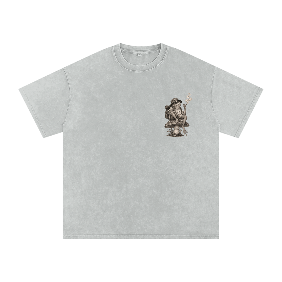 Relaxed Frog Washed Oversize Tee