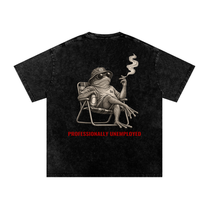 Relaxed Frog Washed Oversize Tee