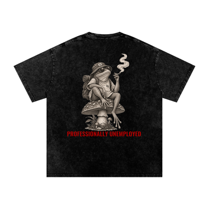 Relaxed Frog Washed Oversize Tee